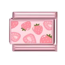 Fraises roses