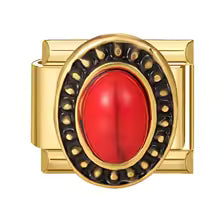 Pierre Ovale Rouge