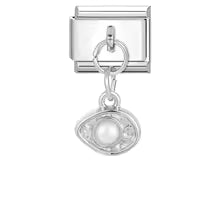 Pendentif Ovale Strass