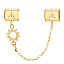 Double Maillon Soleil Sourire