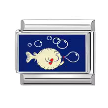 Poisson-globe et bulles