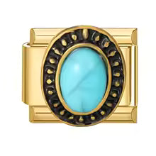 Pierre Turquoise Ovale