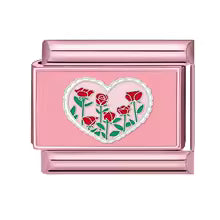 Cœur aux roses