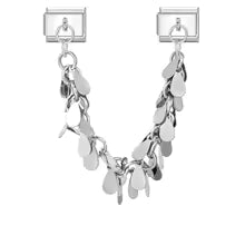 Double Maillon Papillons Perles