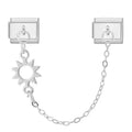 Charm Double Maillon Soleil