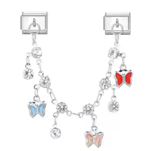Double Maillon Papillons