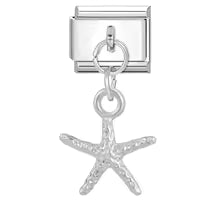 Charm Pendentif Étoile de Mer Relief