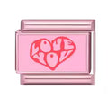 Cœur LOVE rétro
