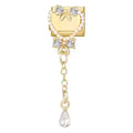 Charm Pendentif Fleurs et Nœud