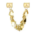 Charm Double Maillon Sequins