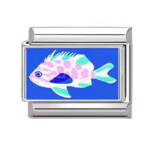Poisson pastel bleu