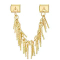 Charm Double Maillon Franges
