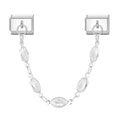 Charm Double Maillon Ovales
