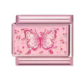 Papillon et cœurs