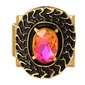 Charm Pierre Ovale Orange