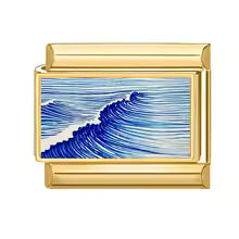 Vague bleue