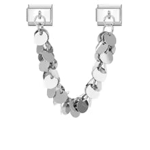 Charm Double Maillon Étoiles Bombées